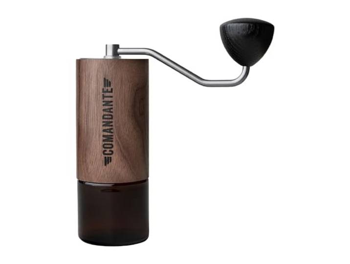 Comandante Kaffeemühle C40 MK4 Nitro Blade Liquid Amber/Edelstahl