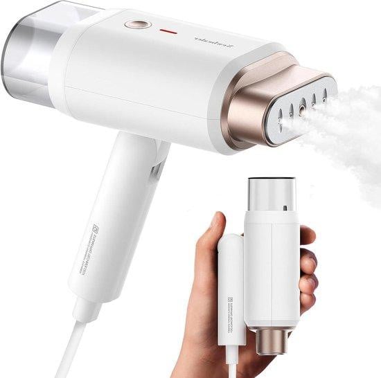 Newbealer Draagbare Stoomgenerator Handstomer voor Kleding in Goud met 180ml Tank