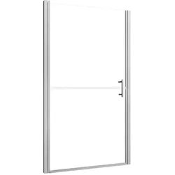 Helloshop26 - Duschtür Duschkabine Duschabtrennung Badezimmertrennwand Innenausbau Sicherheitsglas 100 x 178 cm 5 mm mattiert 02_0003756