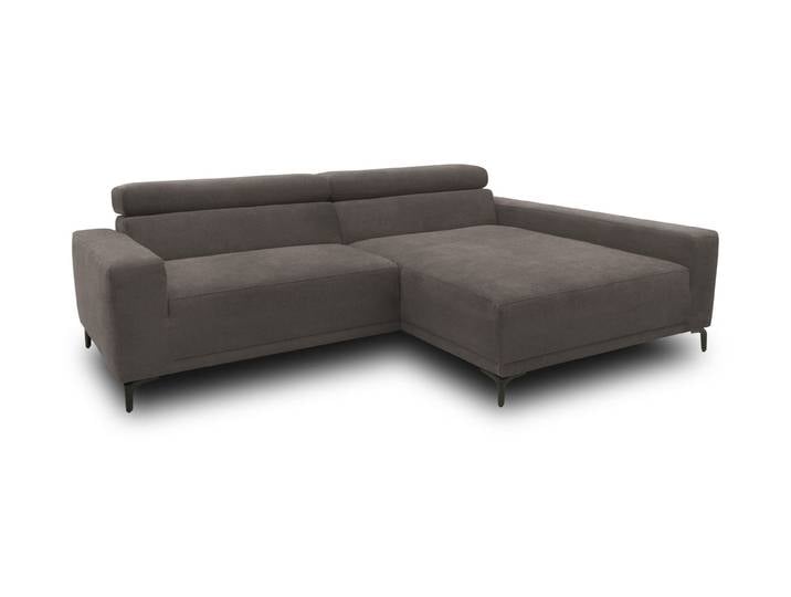 Domo Sofa »Malmö« - 248x172x72cm - schwarz -