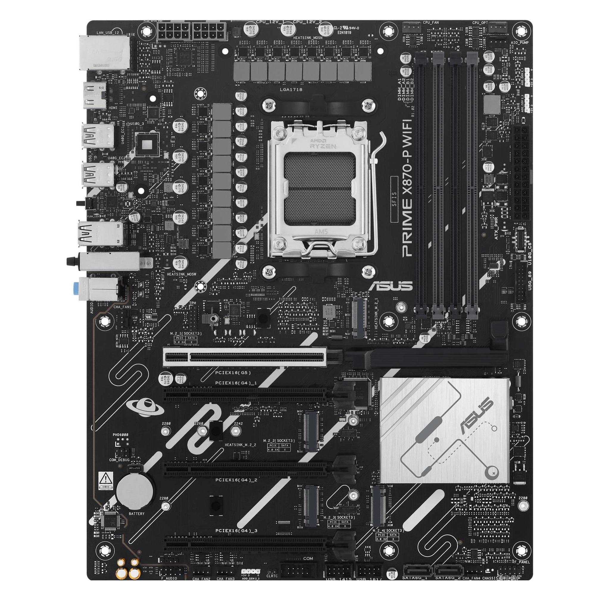 ASUS PRIME X870-P WIFI (AM5, AMD X870, ATX) (90MB1IS0-M0EAY0)