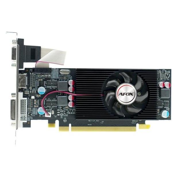 AFOX Karta graficzna - Radeon R5 240 4GB DDR3 128Bit Dual DP LP Single Fan (4 GB, DDR3) (AFOX)