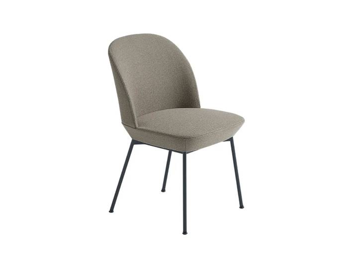 Muuto Oslo Stuhl Stoffsitz Ocean 52-Anthracite black