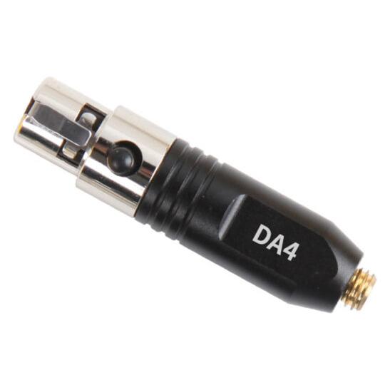 Deity DA4 Microdot Adapter Black (6971842180301)