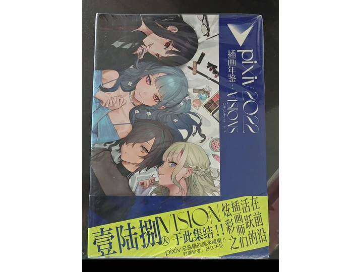 Visions Pixiv 2022 Illustration art livre illustres annuel Collection livres