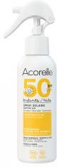 Acorelle Enfant Spray Solaire Visage et Corps SPF50 Bio 150 g - Spray 150 g
