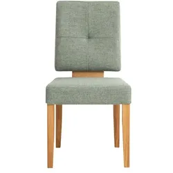 2er-Set Stuhl Salina Stoff Blau Türkis