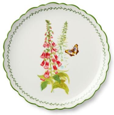 "Certified International Mirabella 12.5"" Round Platter - 12.50""L x 12.50""W x 1.25""H"