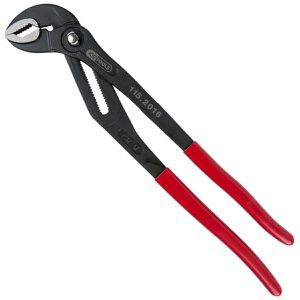 KS-Tools Wasserpumpenzange 115.2016, Druckknopf-Einstellung, Griffe isoliert, 415 x 90 mm