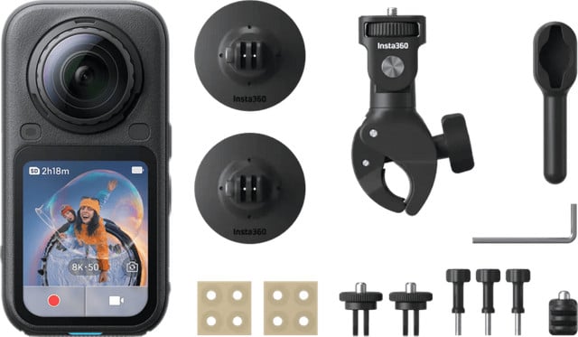 Insta360 X6 Motor- en Fietskit