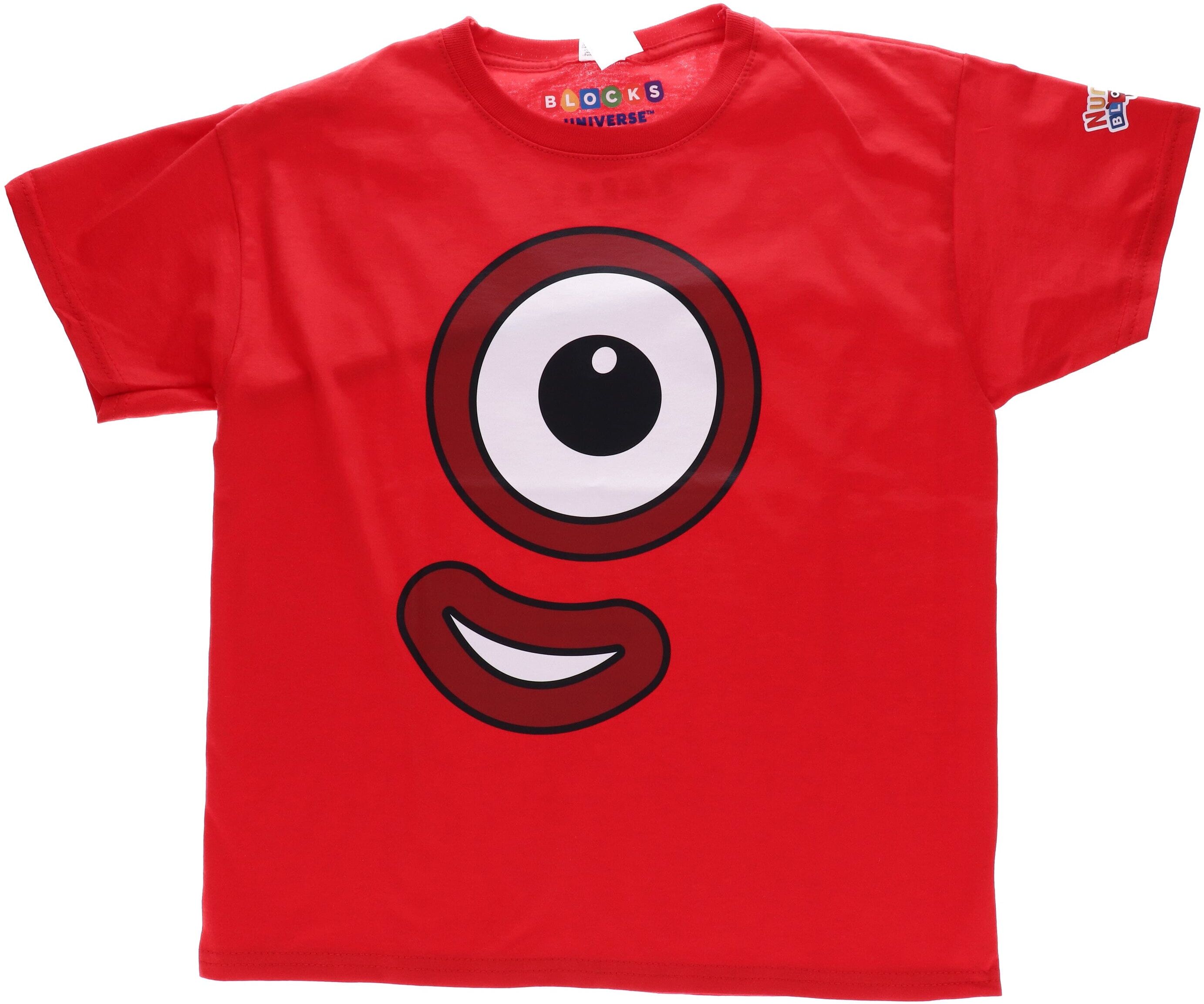 Numberblocks - Numberblock One's Face Kids T-Shirt Blocks Universe