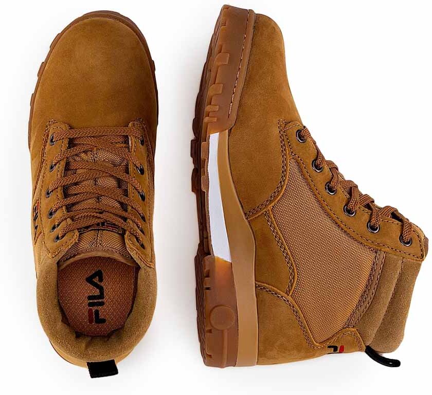 Fila Grunge II Mid saappaat (naiset) - Chipmunk/Marshmallow, 41