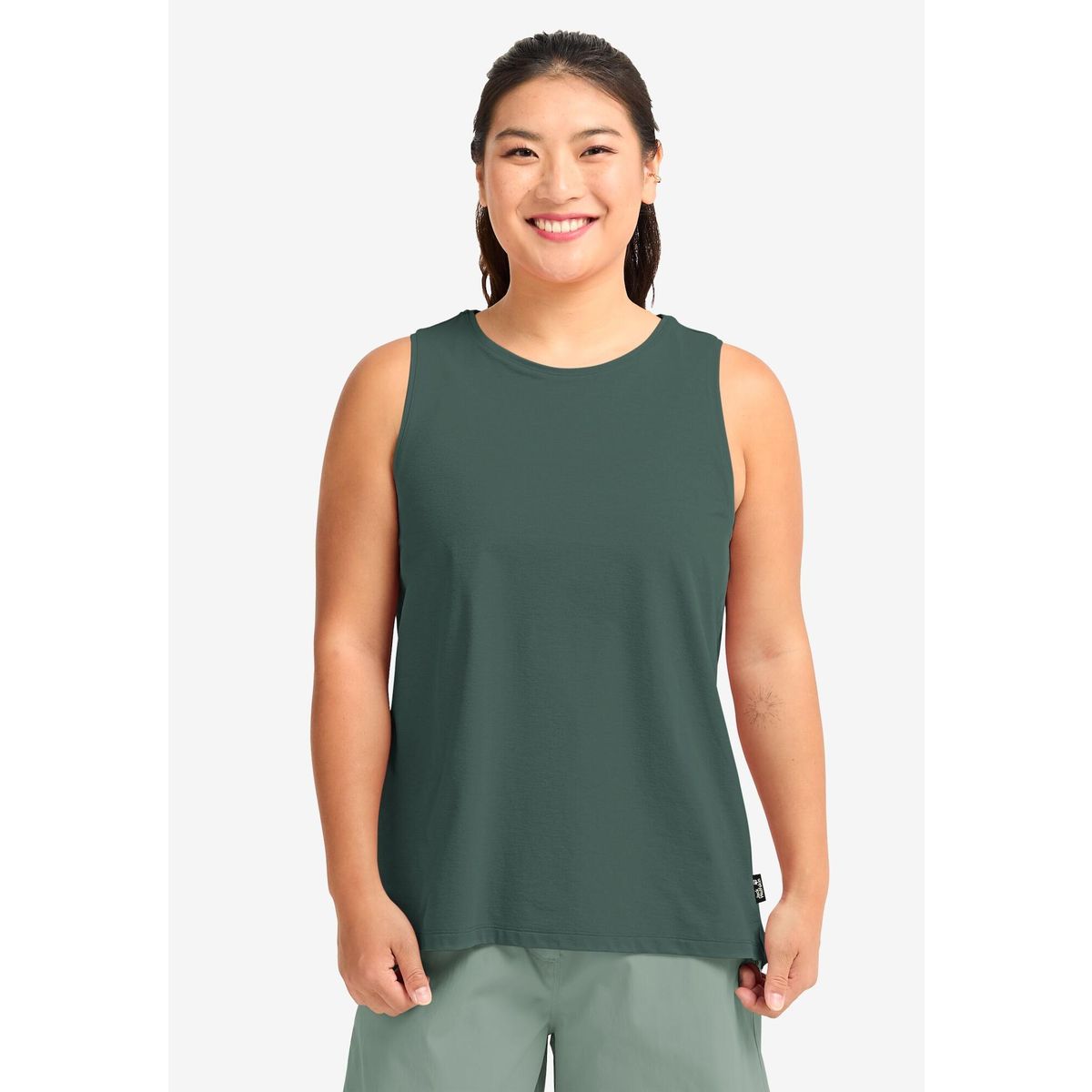 Jack Wolfskin Travel Tank TOP W sago palm (E0271) XL A65783_E0271_A12