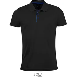 SOLS Herren Piqué Sport Polo 01180 black L