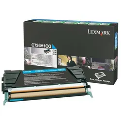 Lexmark C736H1CG - toner, cyan