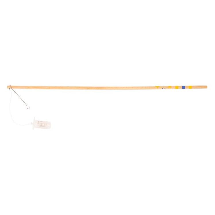 Amscan Laternenstab Elektrisch Farbige Sterne Holz / Plastik 30 cm (1 Stk.) (9914510)