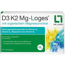 D3 K2 Mg-Loges Kapseln 100 St