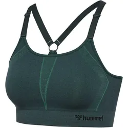 hummel hmlMT Power Seamless Sport-BH Damen 6236 - green gables XS
