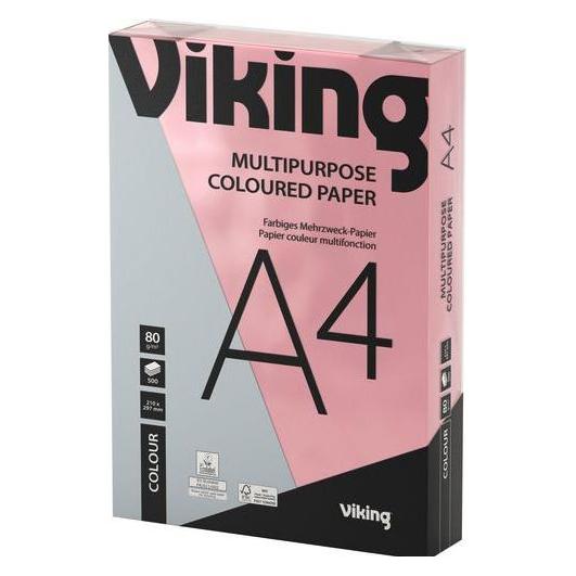 Office Depot Kopierpapier A4 80g/qm pastellrosa (A4, 80 g/m²) (3215006)
