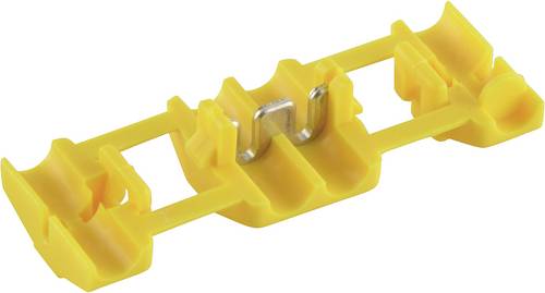 TE Connectivity 735411 Schwachstromverbinder flexibel: 4-6mm² starr: 4-6mm² Polzahl: 2 Gelb