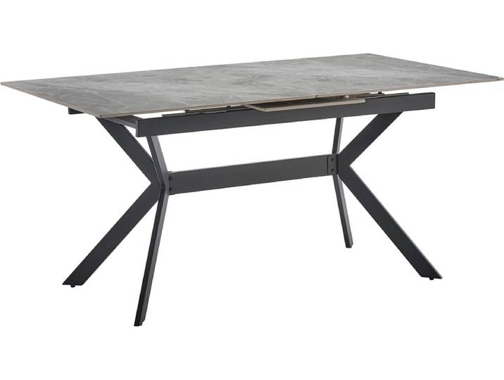 Tisch ausziehbar CROSS II 160-200x90x75cm grau