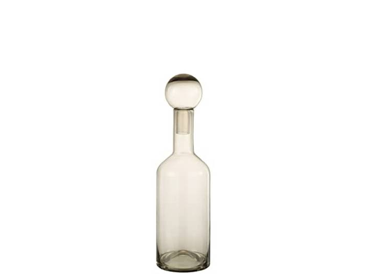 Jolipa Norma Glazen fles, grijs, medium