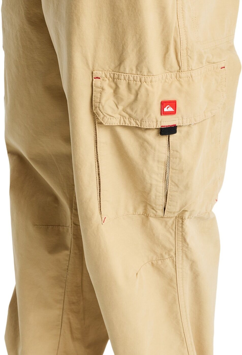 Sporthose QUIKSILVER "YG Thunderstruck", Herren, Gr. M, Normalgrößen, beige (khaki), Obermaterial: 100% Baumwolle., Hosen Sporthose