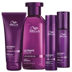 640ml Wella Professionals Ultimate Color Expert Kit (Shampoo 250ml + Conditioner 200ml + Mask 95ml + Spray 95ml)