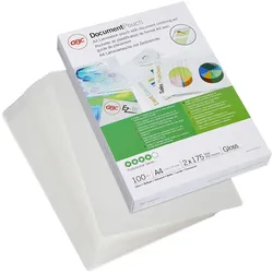 GBC Laminierfolien glänzend 175 mikron A4