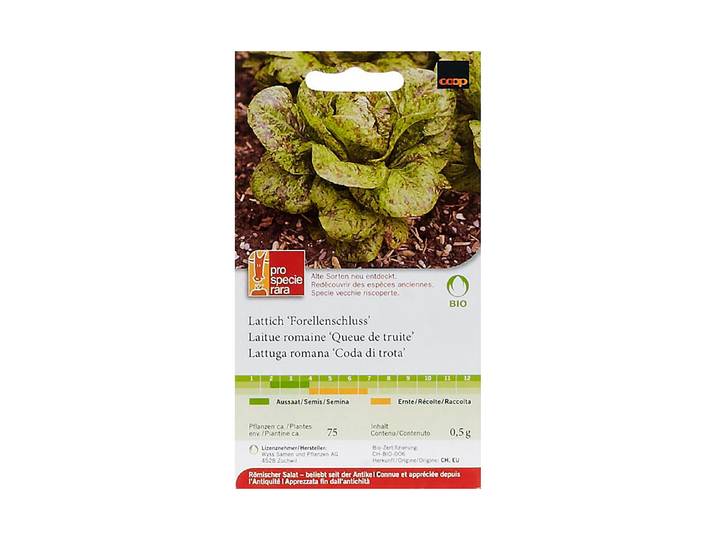 Pro Specie Rara Bio Lattich Forellenschluss