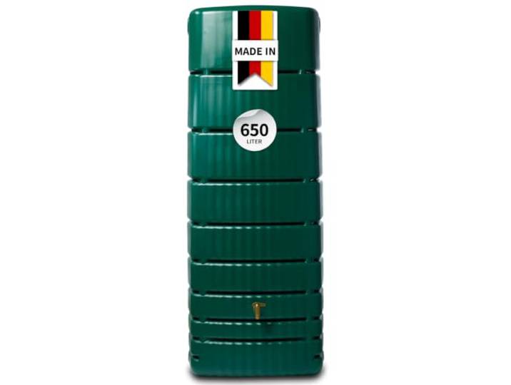4rain SLIM Wandtank 650 liter donkergroen