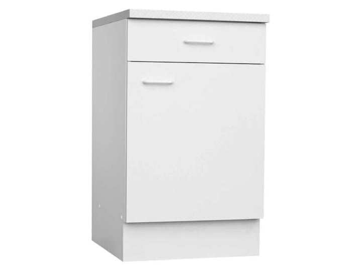 Nicht Zutreffend Unterschrank Küchenschrank Weiß 1 Schublade 1 Tür