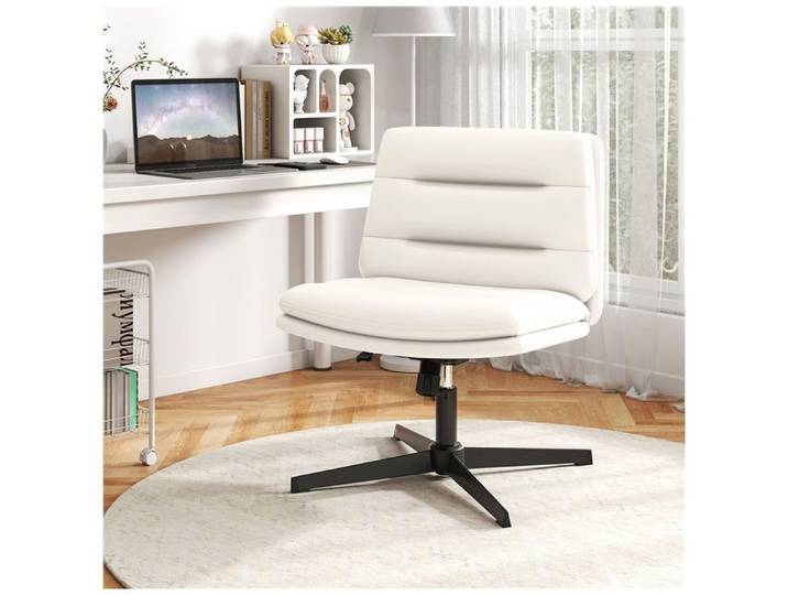 GIANTEX Chaise de Bureau Ergonomique-Hauteur Réglable-Dossier Inclinable-Charge 150 kg-Fauteuil Rembourré pour Bureau