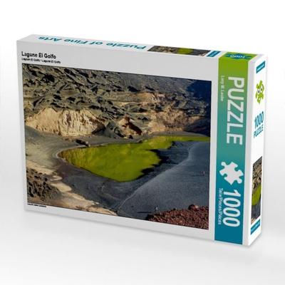 CALVENDO Puzzle Lagune El Golfo | 1000 Teile Lege-Größe 64x48cm Foto-Puzzle für glückliche Stunden