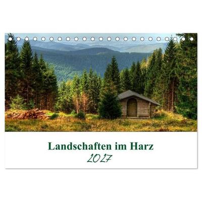 Landschaften im Harz (Tischkalender 2027 DIN A5 quer), CALVENDO Monatskalender