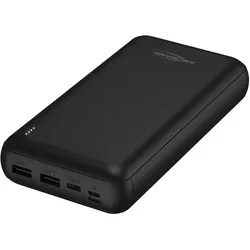 Ansmann PB212 (30000 mAh, 10.50 W, 111 Wh), Powerbank, Schwarz