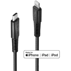 Lindy 31288 Lightning-Kabel 3 m Schwarz