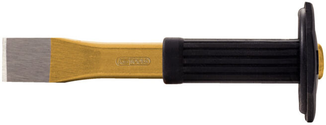 KS Tools burins plats avec poignée de protection des mains, ovale, 250mm (162.0113)