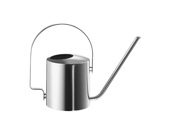 Stelton Arrosoir original en acier inoxydable pour fleurs/plantes dans l'appartement\, le jardin et le balcon - Accessoire décoratif élégant avec bec long et fin et poignée - 1\,7 l