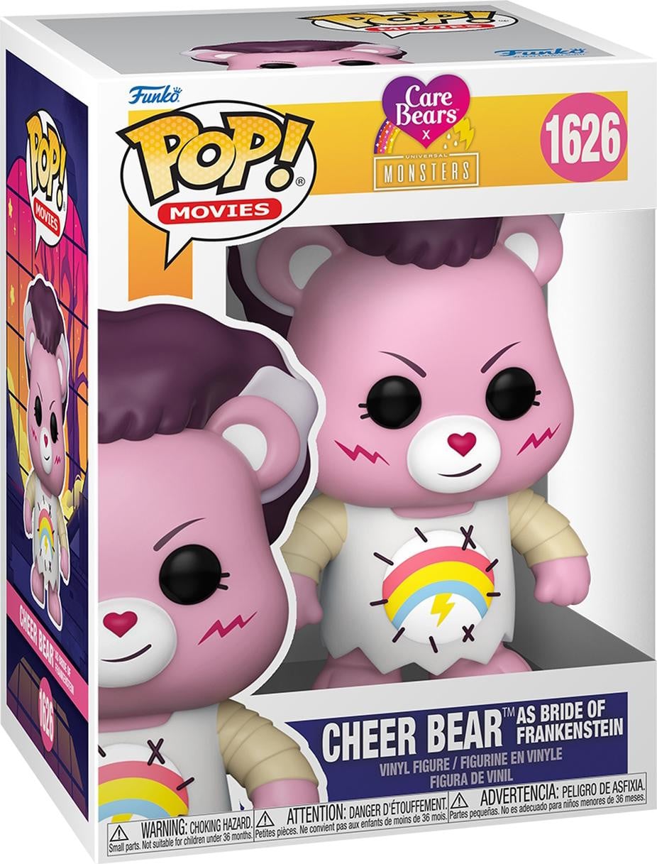 Funko Care Bears x Monsters Cheer Bear als de Bruid van Frankenstein 1626