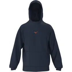Mizuno Athleticwear New Wave Hoodie Herren 18 - dress blues M