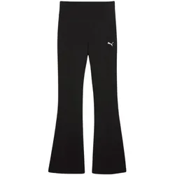 Puma, Damen, Tights, Ess High-Waist Flared Damen-Leggings (XL), Schwarz