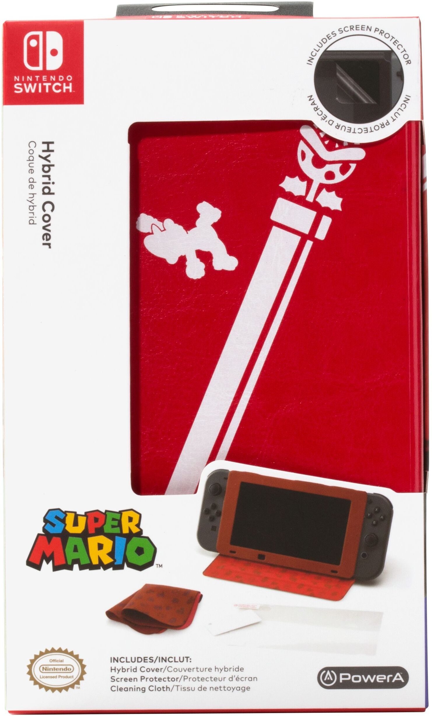 PowerA Hybrid Cover - Mario (Nintendo Switch)