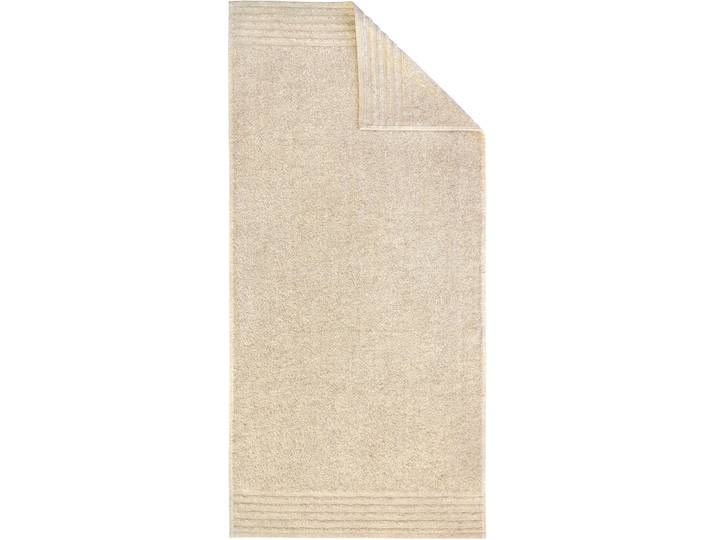 Handtuch DYCKHOFF Deep Harmony Energy , beige (natur), B:50cm L:100cm, Frottier, Obermaterial: 85% Baumwolle, 15% Hanf, Handtücher, Handtuch, 15% Hanf