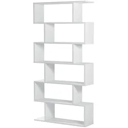 BÜCHERREGAL mit 6 Ebenen H192 cm - Athena