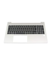 HP Tastatur inkl. Topcase DE deutsch schwarz/silber Deutschland (DD25B1)