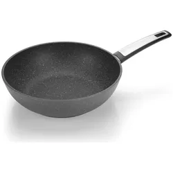 Tescoma Wok i-PREMIUM Stone ø 28 cm, Pfanne + Kochtopf, Schwarz
