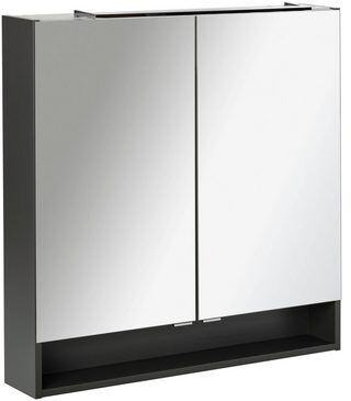 FACKELMANNGMBH LUNA SPS 80x80x15,5 2T/Ablage Anthrazit 16890637