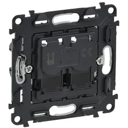 Legrand 753049 Datendose 2xRJ45 geschirmt für VALENA Life/Allure, Kategorie 6A STP, Farbe: weiß