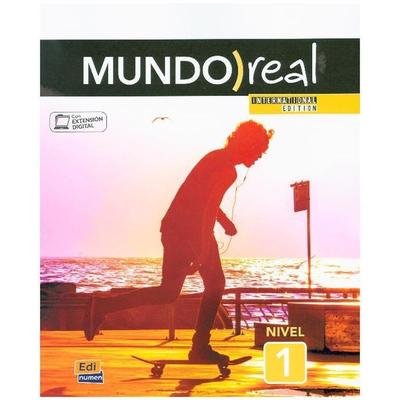 Mundo Real International Edition Nivel 1: Student Book In Spanish with explanations etc in English, Taschenbuch von Team Espacio Joven, Editorial